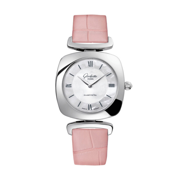         Damenuhr, Quarzwerk, Glashütte Original Pavonina
