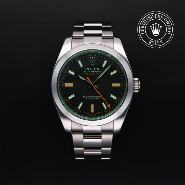 Rolex Milgauss Herrenuhr (M116400GV-0001)