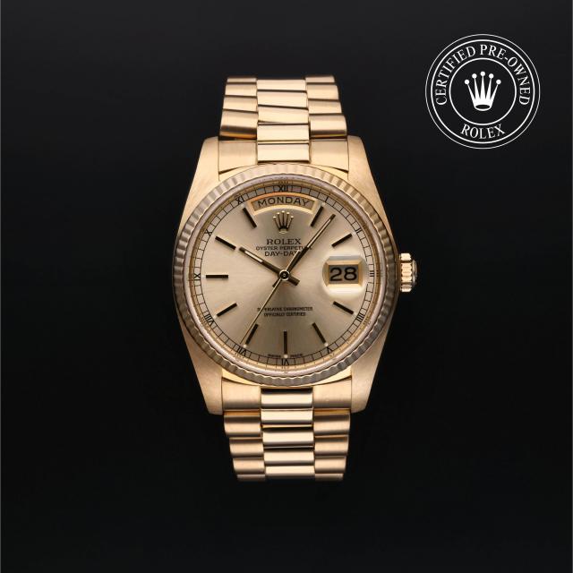 Rolex Oyster Perpetual  Day-Date 36 Herrenuhr (18038)