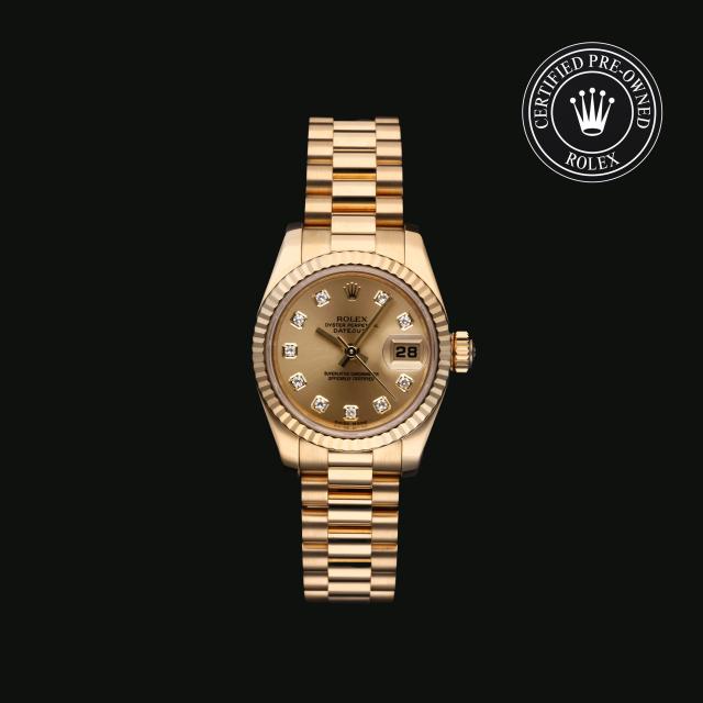 Rolex Oyster Perpetual Lady-Datejust 26 Herrenuhr (M179178-0086)