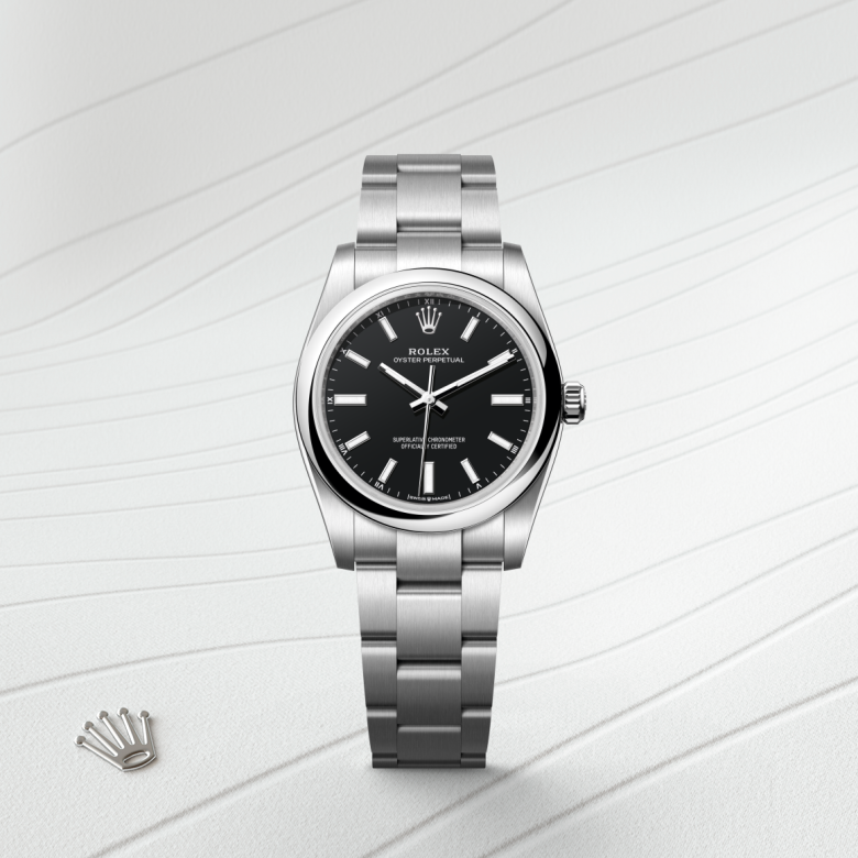 Rolex Oyster Perpetual 34 124200 Herrenuhr Bild 2