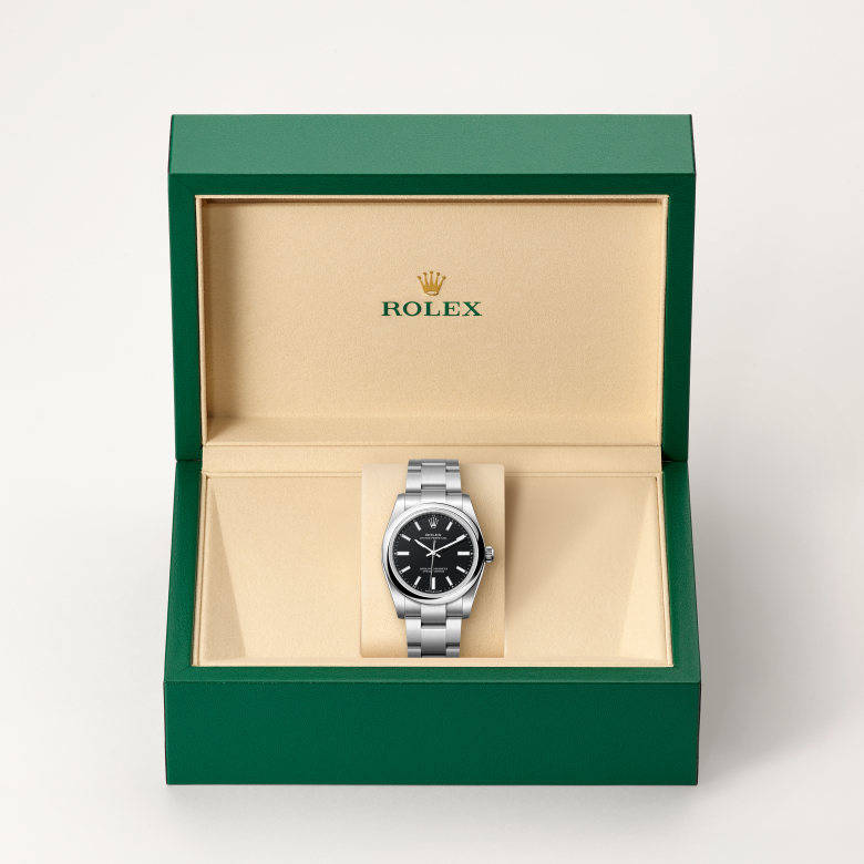 Rolex Oyster Perpetual 34 124200 Herrenuhr Bild 3