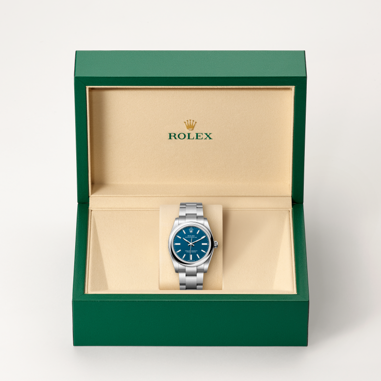 Rolex Oyster Perpetual 34 124200 Herrenuhr Bild 3