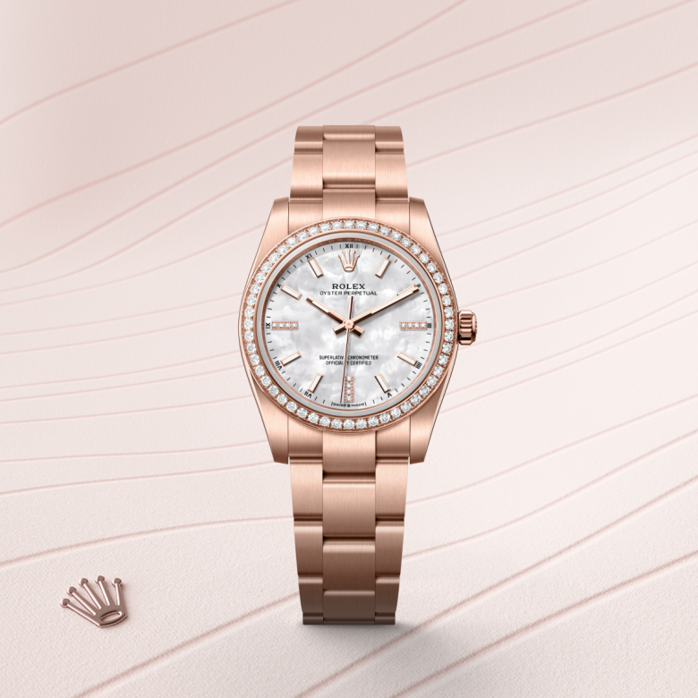 Rolex Oyster Perpetual 34 124245RBR Herrenuhr Bild 2