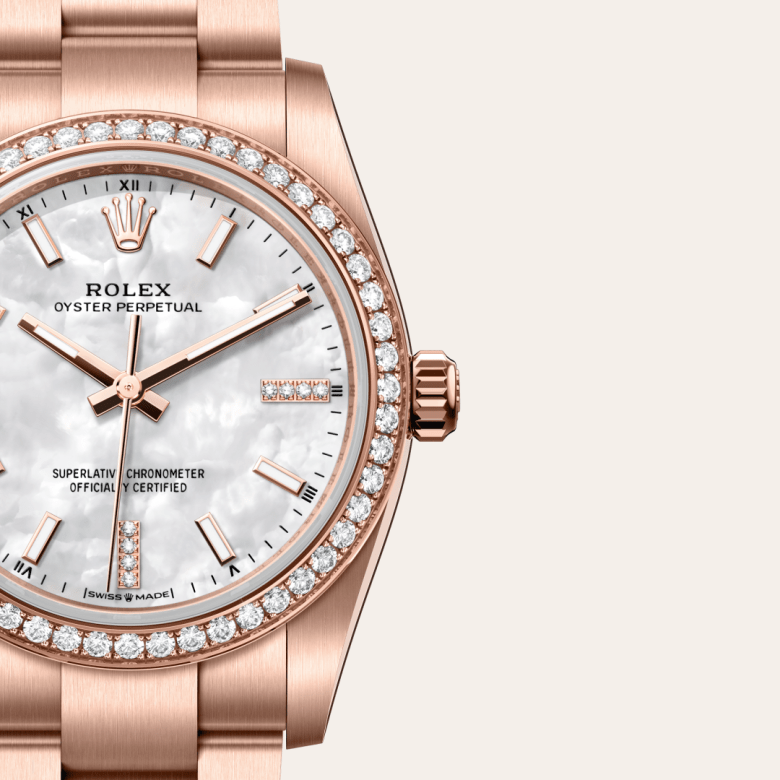 Rolex Oyster Perpetual 34 124245RBR Herrenuhr Bild 4
