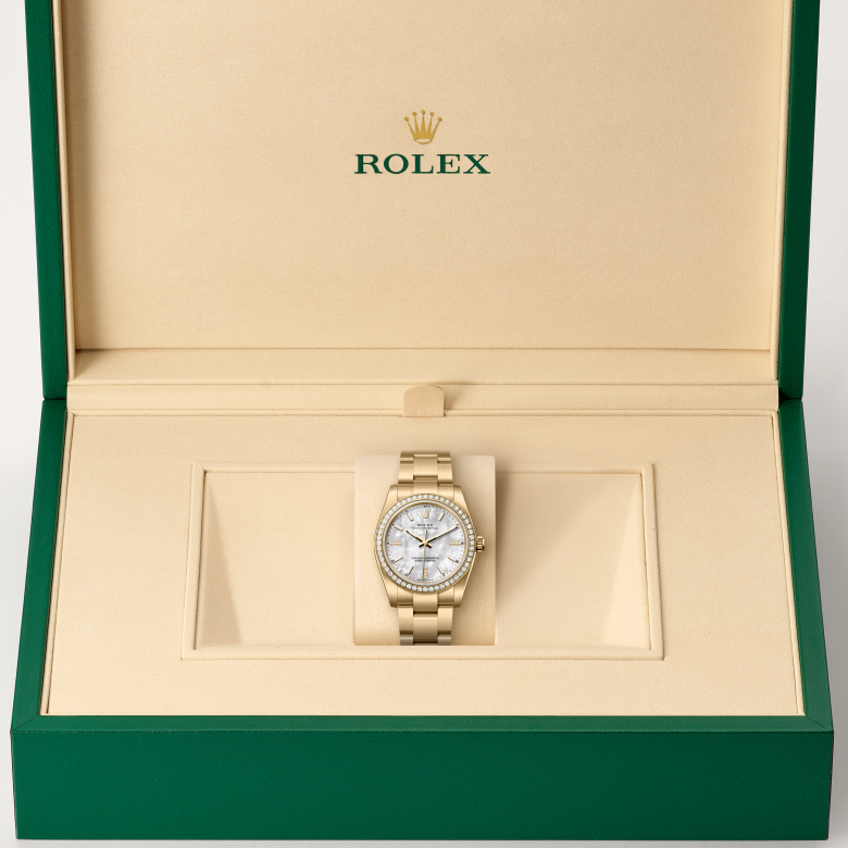 Rolex Oyster Perpetual 34 124248RBR Herrenuhr Bild 3