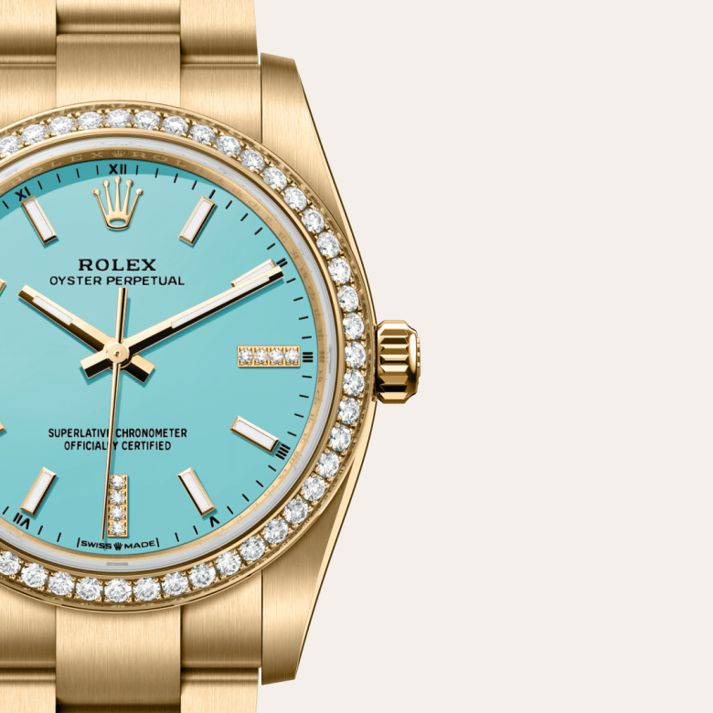 Rolex Oyster Perpetual 34 124248RBR Herrenuhr Bild 4