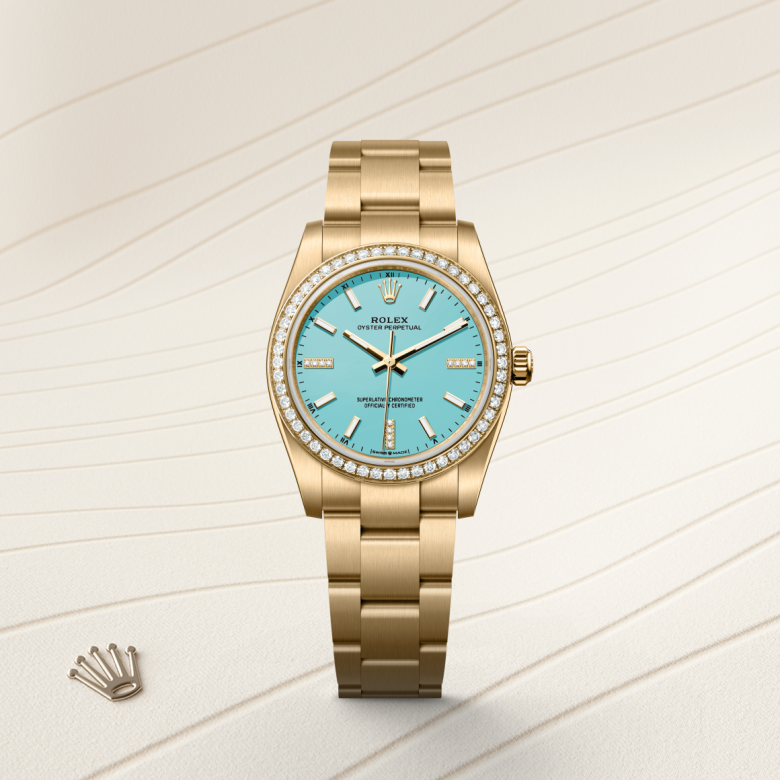 Rolex Oyster Perpetual 34 124248RBR Herrenuhr Bild 2