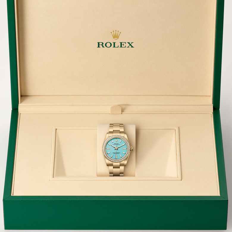 Rolex Oyster Perpetual 34 124248RBR Herrenuhr Bild 3