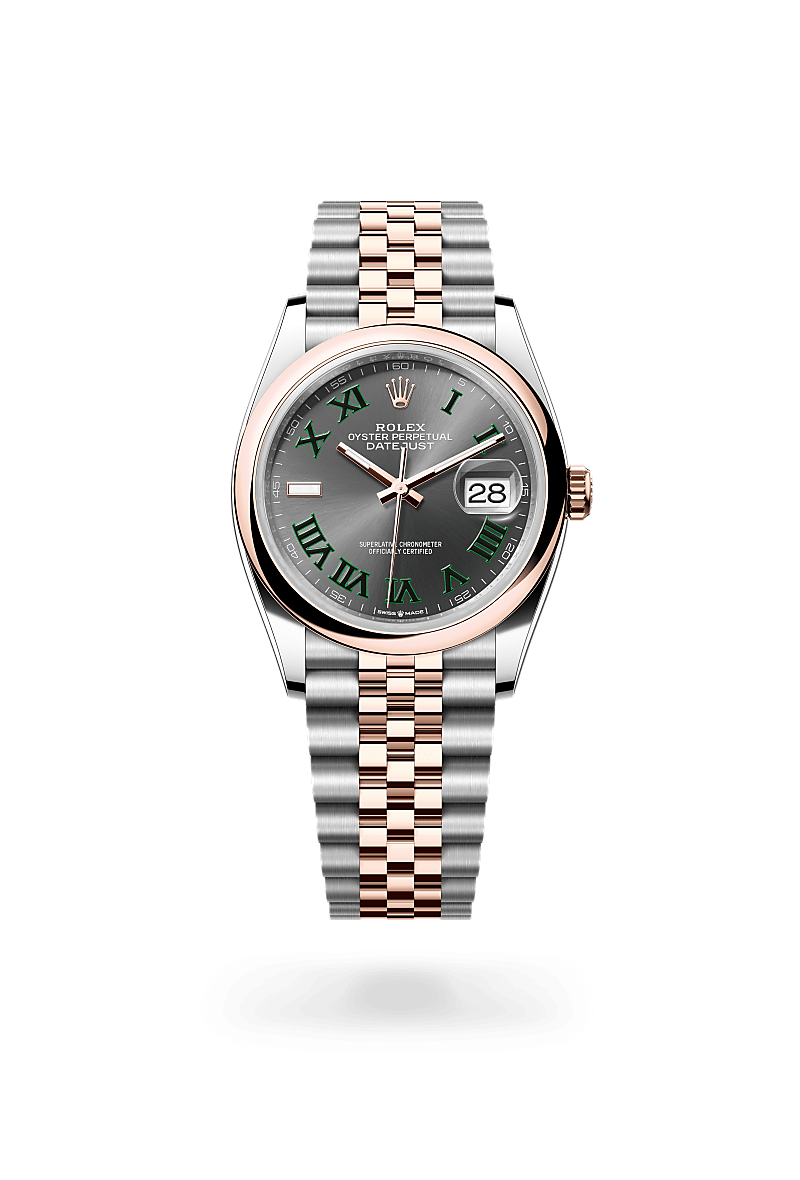 Rolex Datejust 36 Herrenuhr (M126201-0029) Oyster, 36 mm, Edelstahl Oystersteel und Everose-Gold