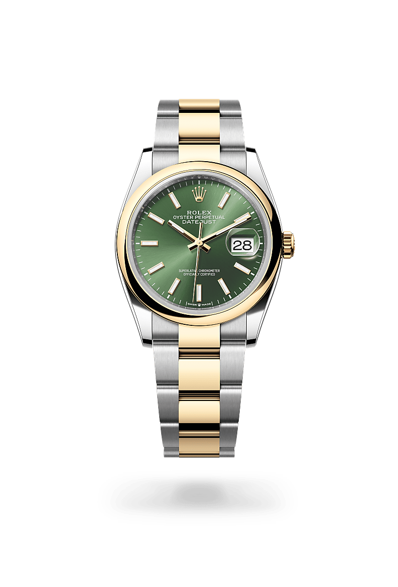 Rolex Datejust 36 M126203-0058 Herrenuhr - Oyster, 36 mm, Edelstahl Oystersteel und Gelbgold 