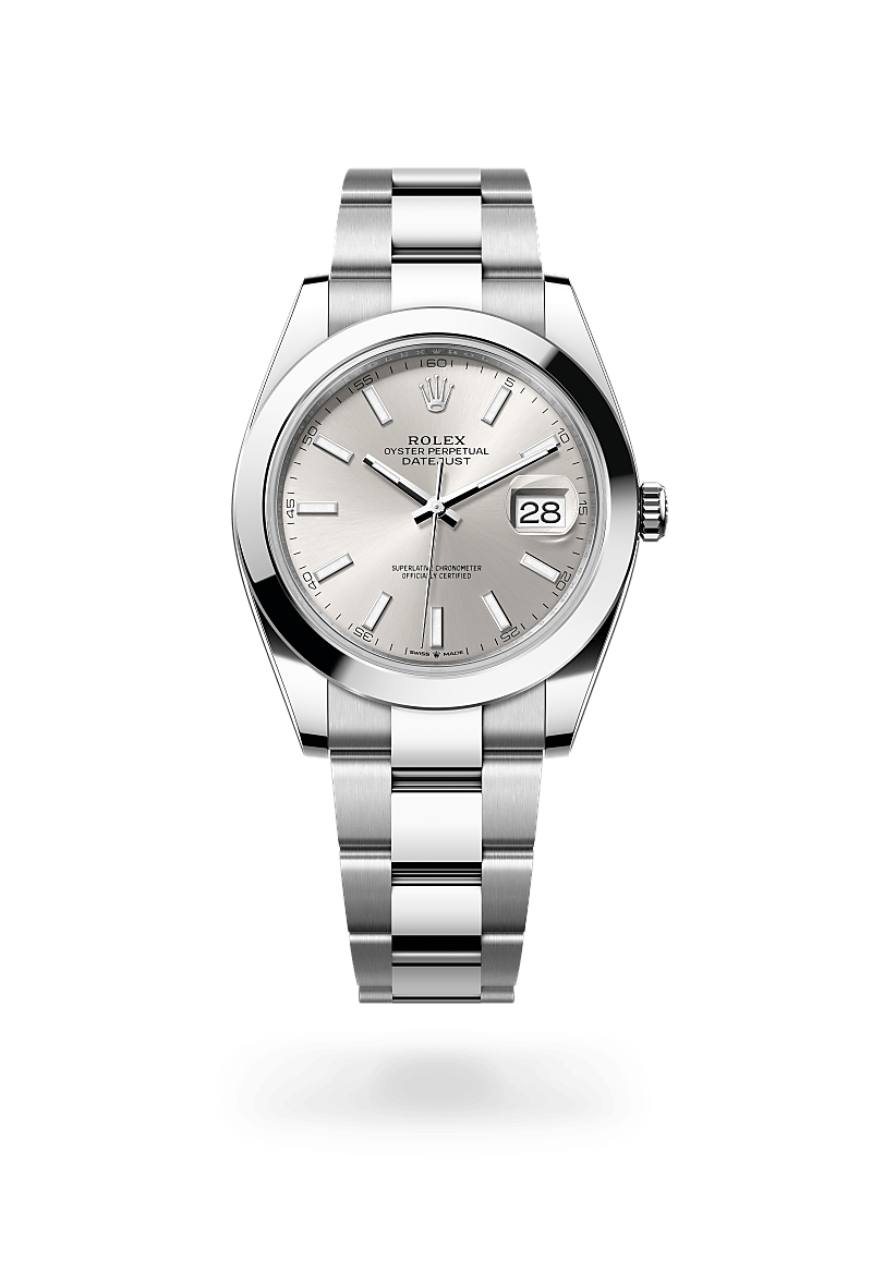 Rolex Datejust 41 Herrenuhr (M126300-0003) Oyster, 41 mm, Edelstahl Oystersteel