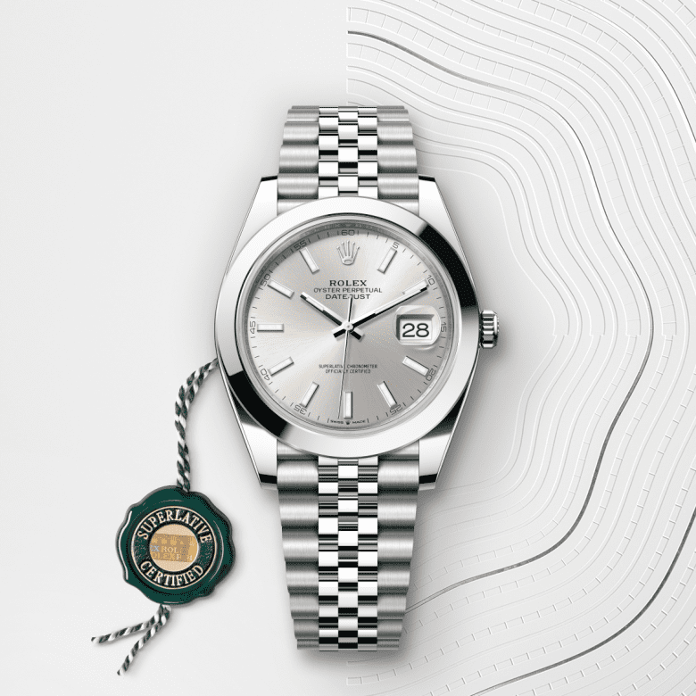 Rolex Datejust 41 126300 Herrenuhr Bild 4