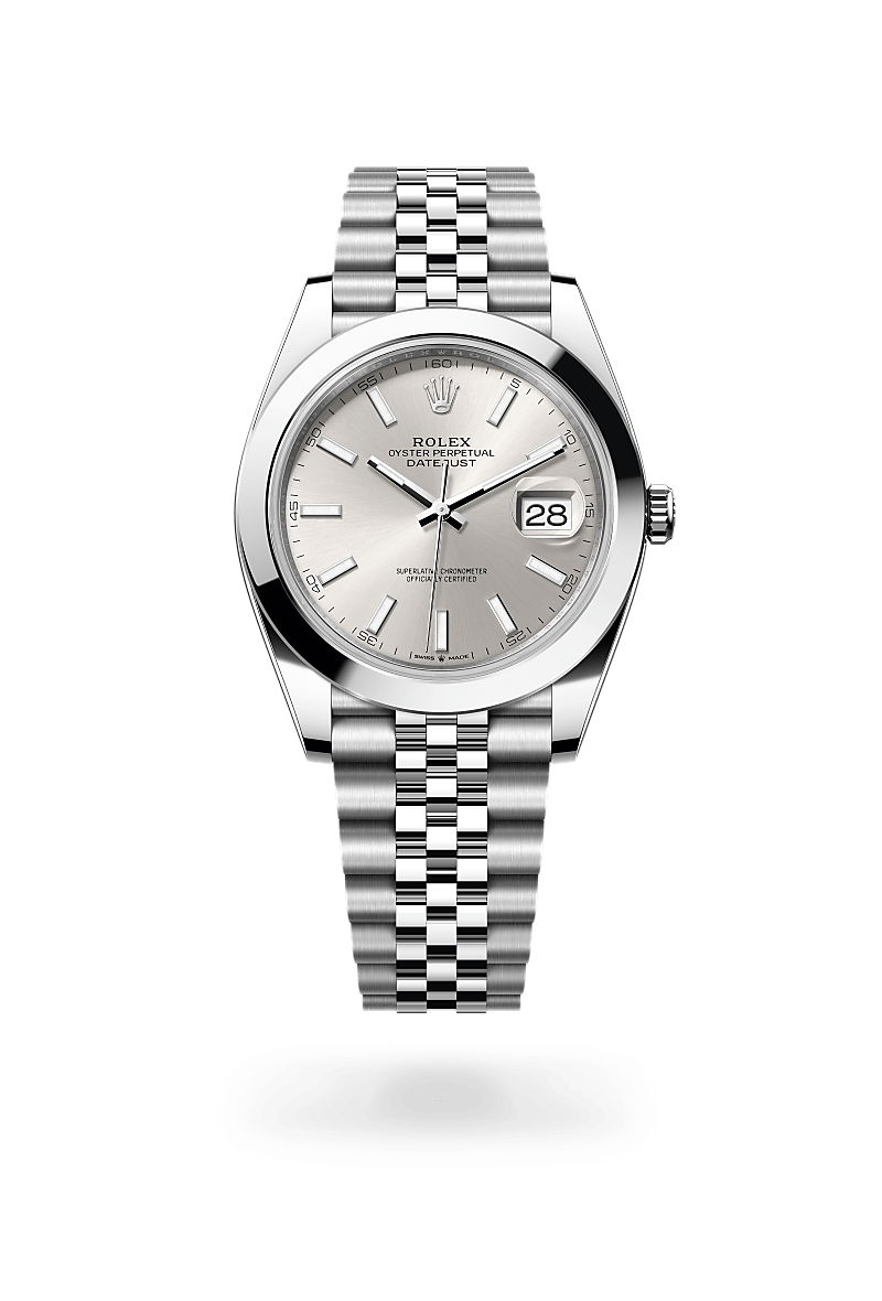 Rolex Datejust 41 Herrenuhr (M126300-0004) Oyster, 41 mm, Edelstahl Oystersteel