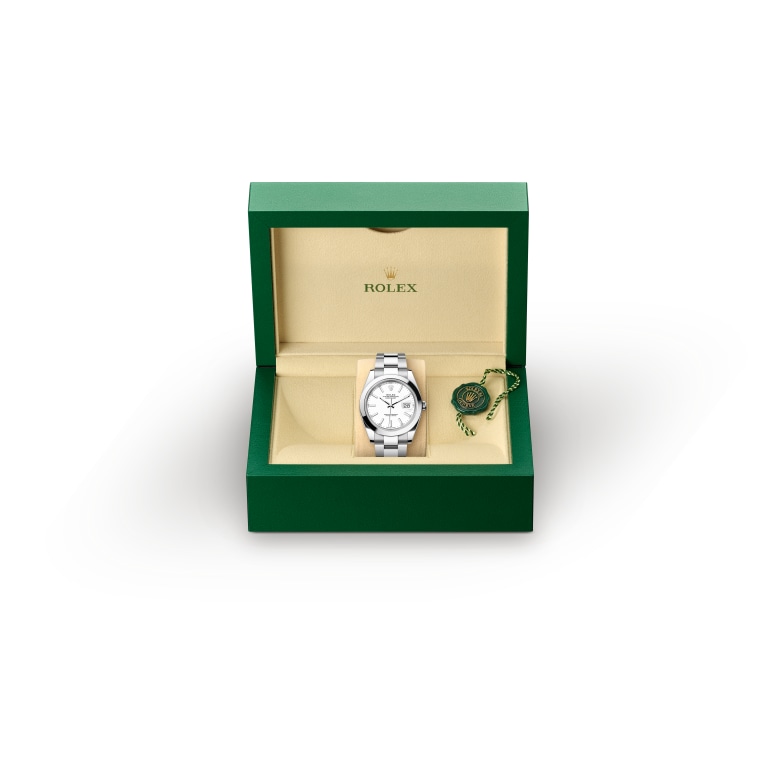 Rolex Datejust 41 126300 Herrenuhr Bild 3
