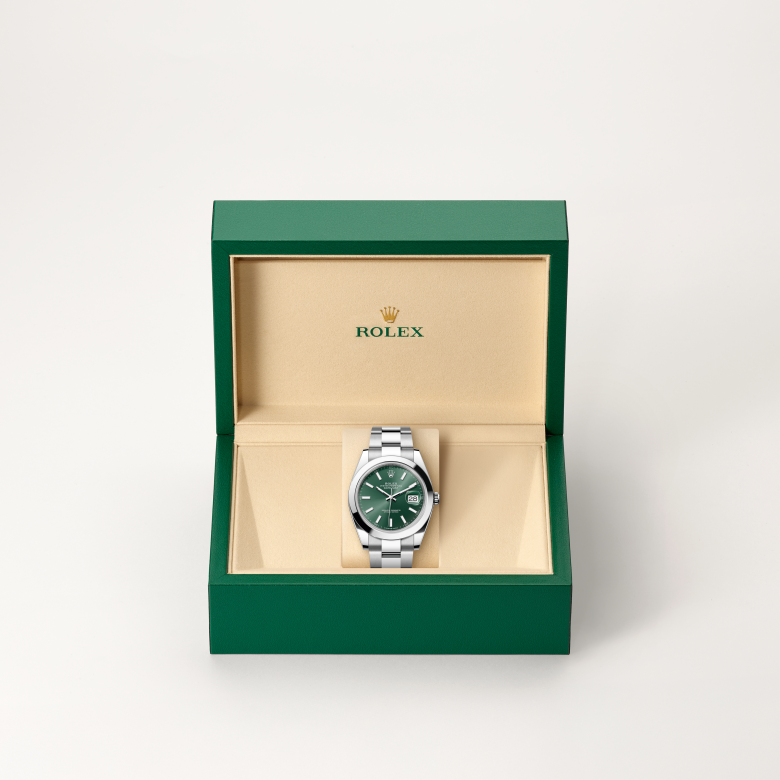 Rolex Datejust 41 126300 Herrenuhr Bild 3
