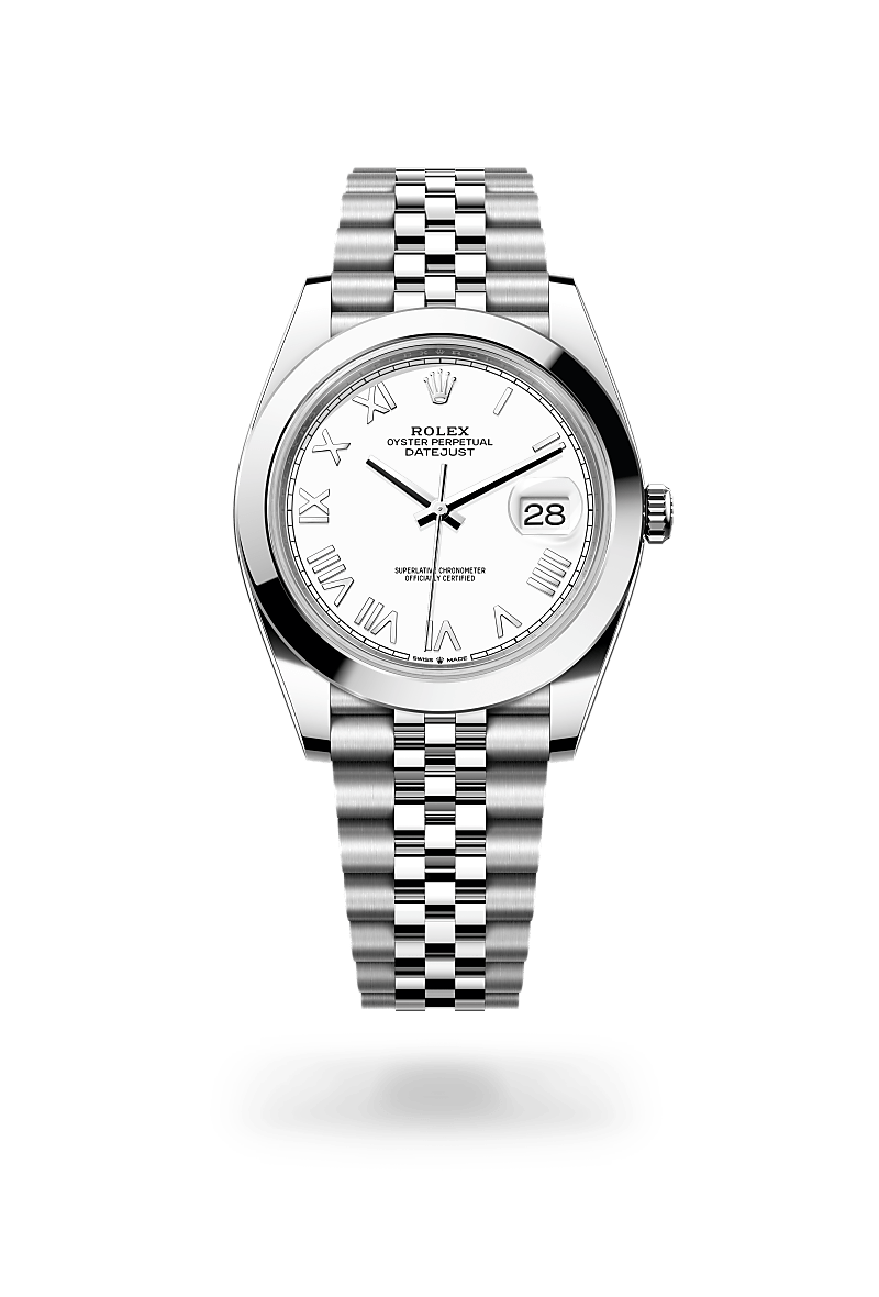Rolex Datejust 41 Herrenuhr (M126300-0028) Oyster, 41 mm, Edelstahl Oystersteel