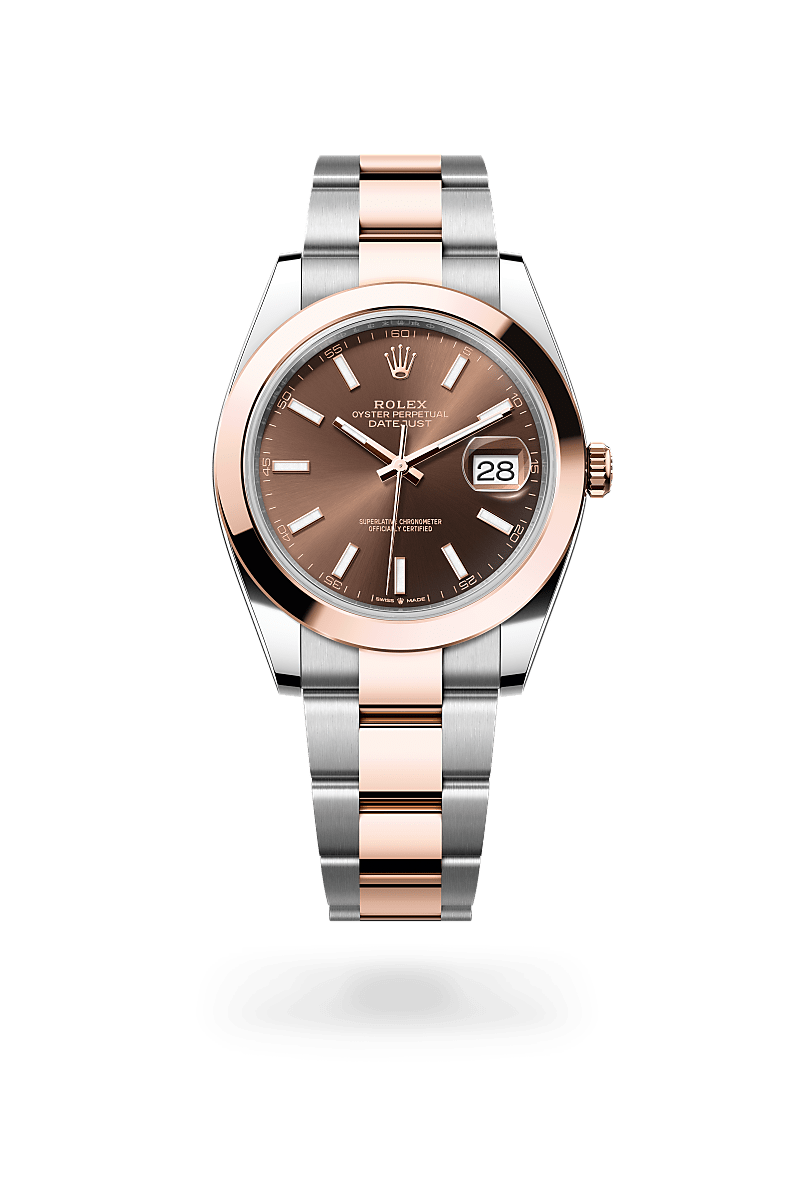 Rolex Datejust 41 Herrenuhr (M126301-0001) Oyster, 41 mm, Edelstahl Oystersteel und Everose-Gold