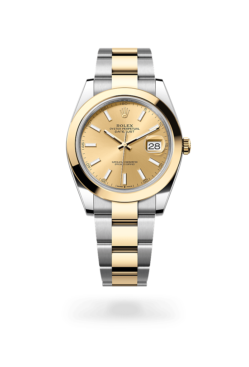 Rolex Datejust 41 Herrenuhr (M126303-0009) Oyster, 41 mm, Edelstahl Oystersteel und Gelbgold