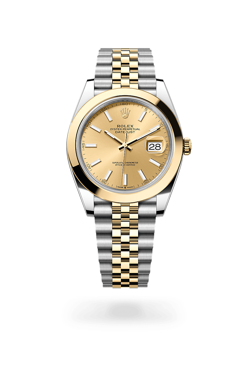 Rolex Datejust 41 Herrenuhr (M126303-0010) Oyster, 41 mm, Edelstahl Oystersteel und Gelbgold