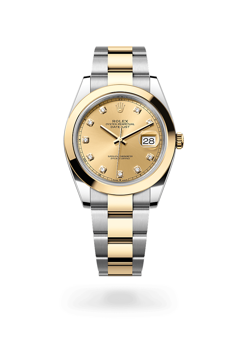 Rolex Datejust 41 M126303-0011 Herrenuhr - Oyster, 41 mm, Edelstahl Oystersteel und Gelbgold 