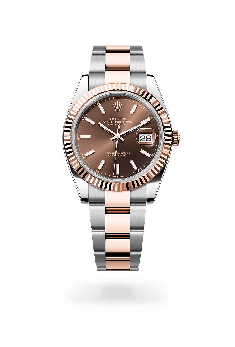 Rolex Datejust 41 Herrenuhr (M126331-0001) Oyster, 41 mm, Edelstahl Oystersteel und Everose-Gold