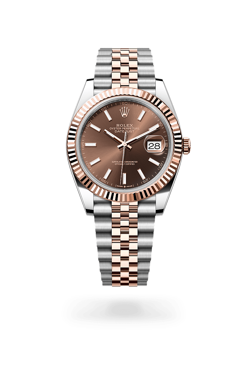 Rolex Datejust 41 Herrenuhr (M126331-0002) Oyster, 41 mm, Edelstahl Oystersteel und Everose-Gold