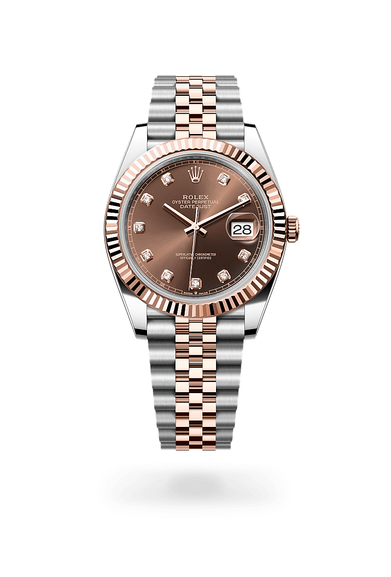 Rolex Datejust 41 M126331-0004 Herrenuhr - Oyster, 41 mm, Edelstahl Oystersteel und Everose-Gold 