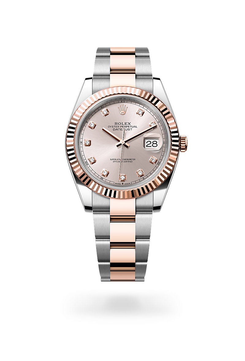 Rolex Datejust 41 M126331-0007 Herrenuhr - Oyster, 41 mm, Edelstahl Oystersteel und Everose-Gold