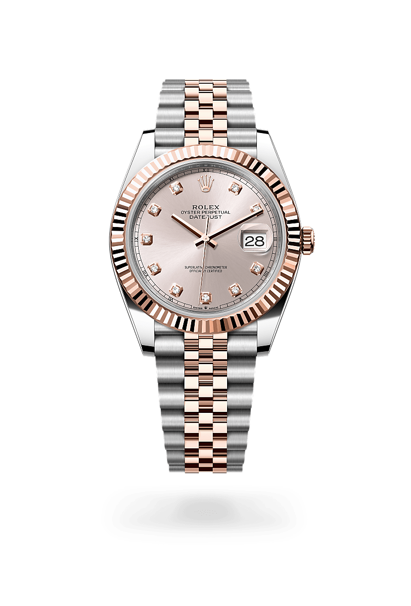 Rolex Datejust 41 M126331-0008 Herrenuhr - Oyster, 41 mm, Edelstahl Oystersteel und Everose-Gold 