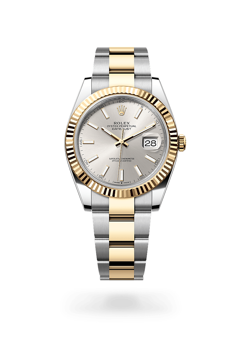 Rolex Datejust 41 Herrenuhr (M126333-0001) Oyster, 41 mm, Edelstahl Oystersteel und Gelbgold