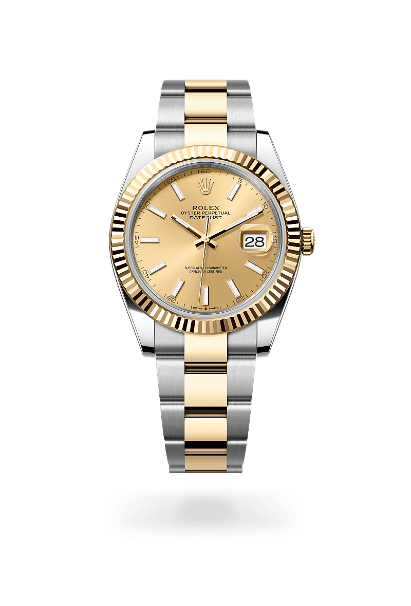 Rolex Datejust 41 Herrenuhr (M126333-0009) Oyster, 41 mm, Edelstahl Oystersteel und Gelbgold