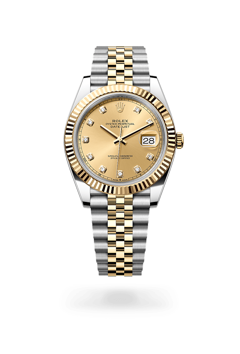 Rolex Datejust 41 M126333-0012 Herrenuhr - Oyster, 41 mm, Edelstahl Oystersteel und Gelbgold 