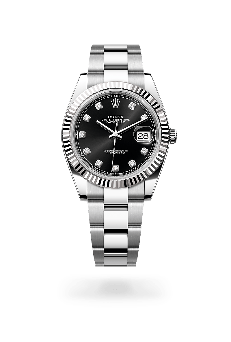 Rolex Datejust 41 M126334-0011 Herrenuhr - Oyster, 41 mm, Edelstahl Oystersteel und Weißgold 
