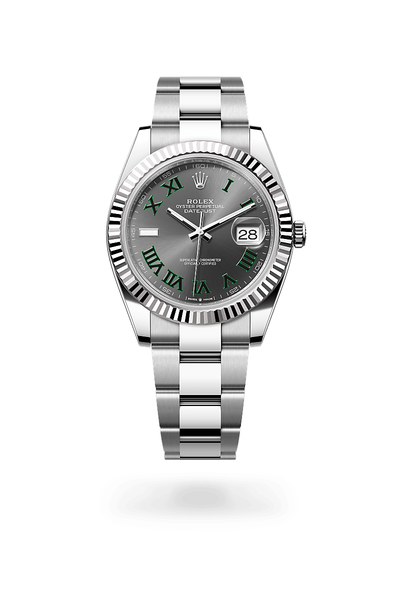 Rolex Datejust 41 M126334-0021 Herrenuhr - Oyster, 41 mm, Edelstahl Oystersteel und Weißgold 