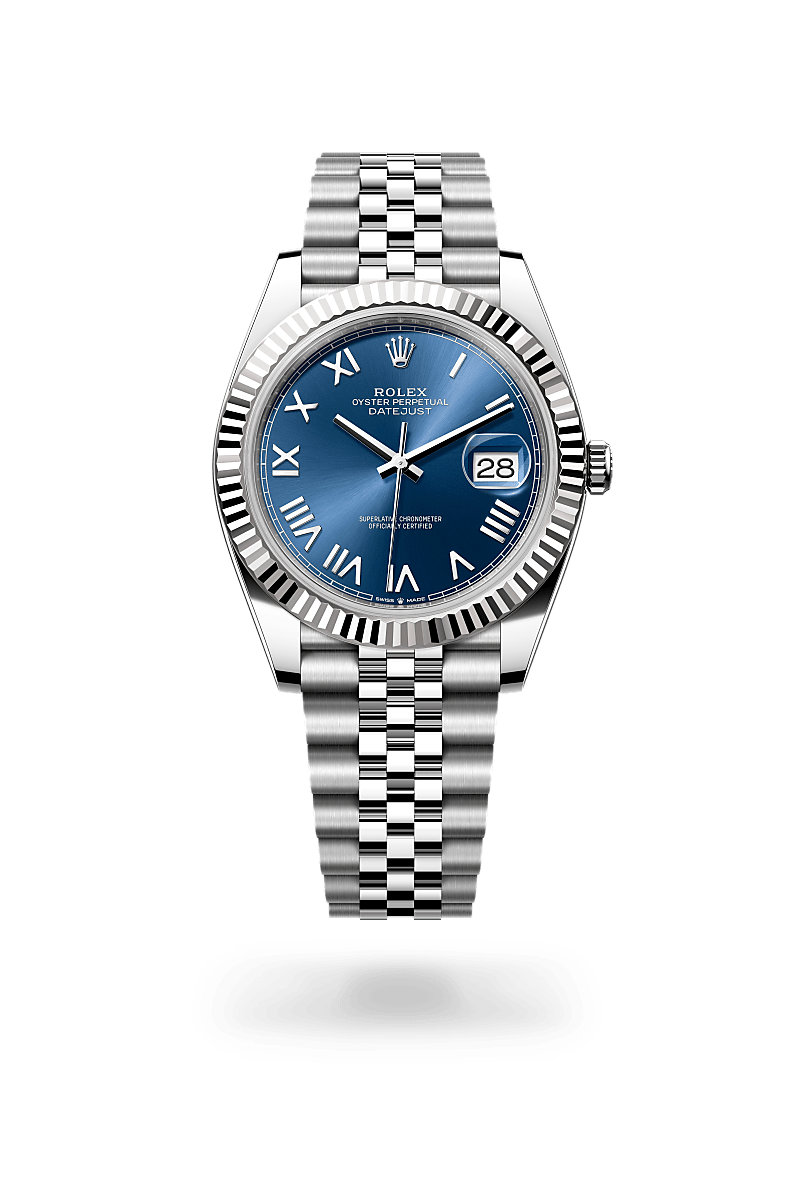 Rolex Datejust 41 M126334-0038 Herrenuhr - Oyster, 41 mm, Edelstahl Oystersteel und Weißgold 