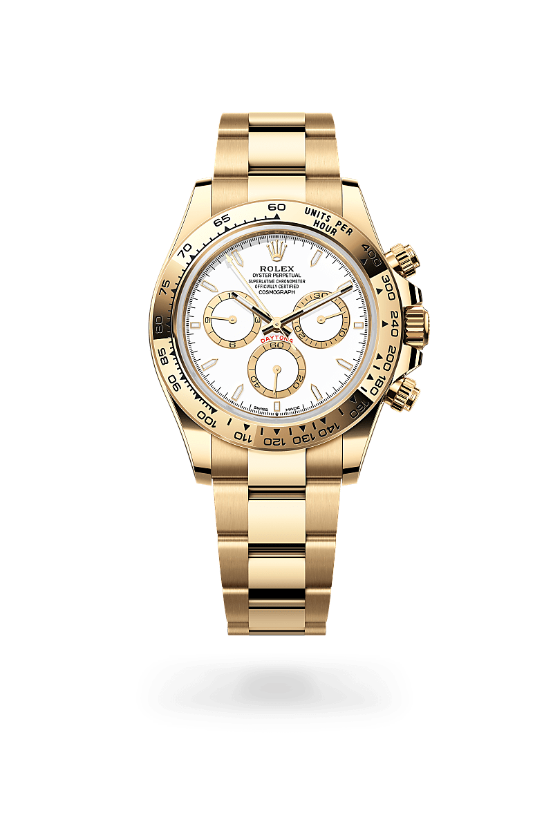 Rolex Cosmograph Daytona Herrenuhr (M126508-0001) Oyster, 40 mm, Gelbgold