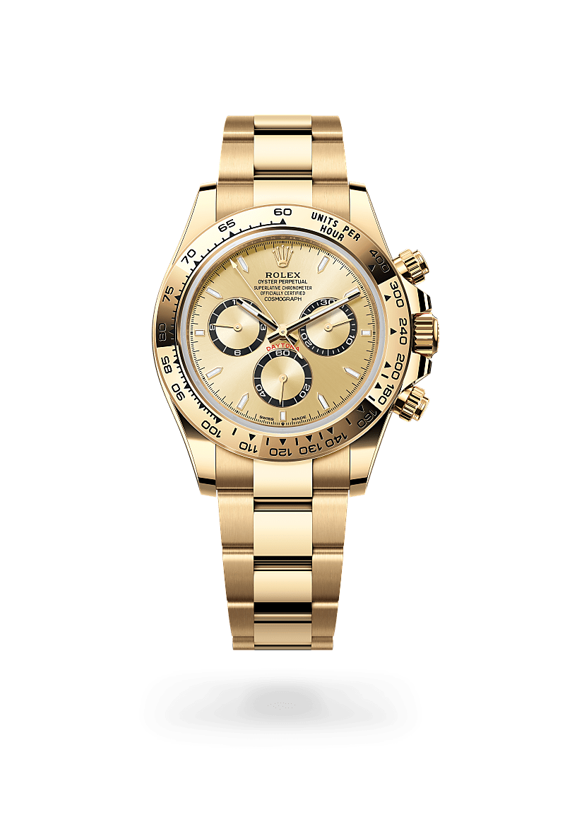 Rolex Cosmograph Daytona Herrenuhr (M126508-0005) Oyster, 40 mm, Gelbgold