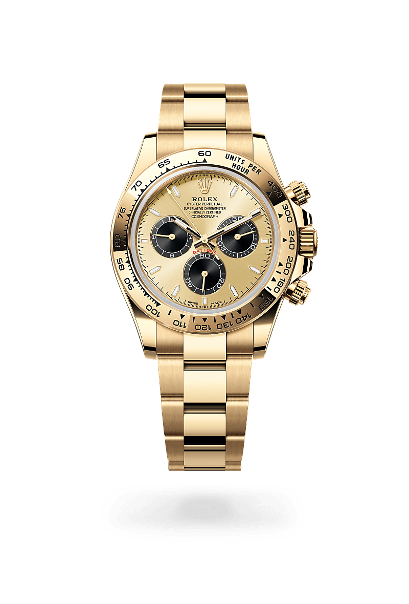 Rolex Cosmograph Daytona Herrenuhr (M126508-0006) Oyster, 40 mm, Gelbgold