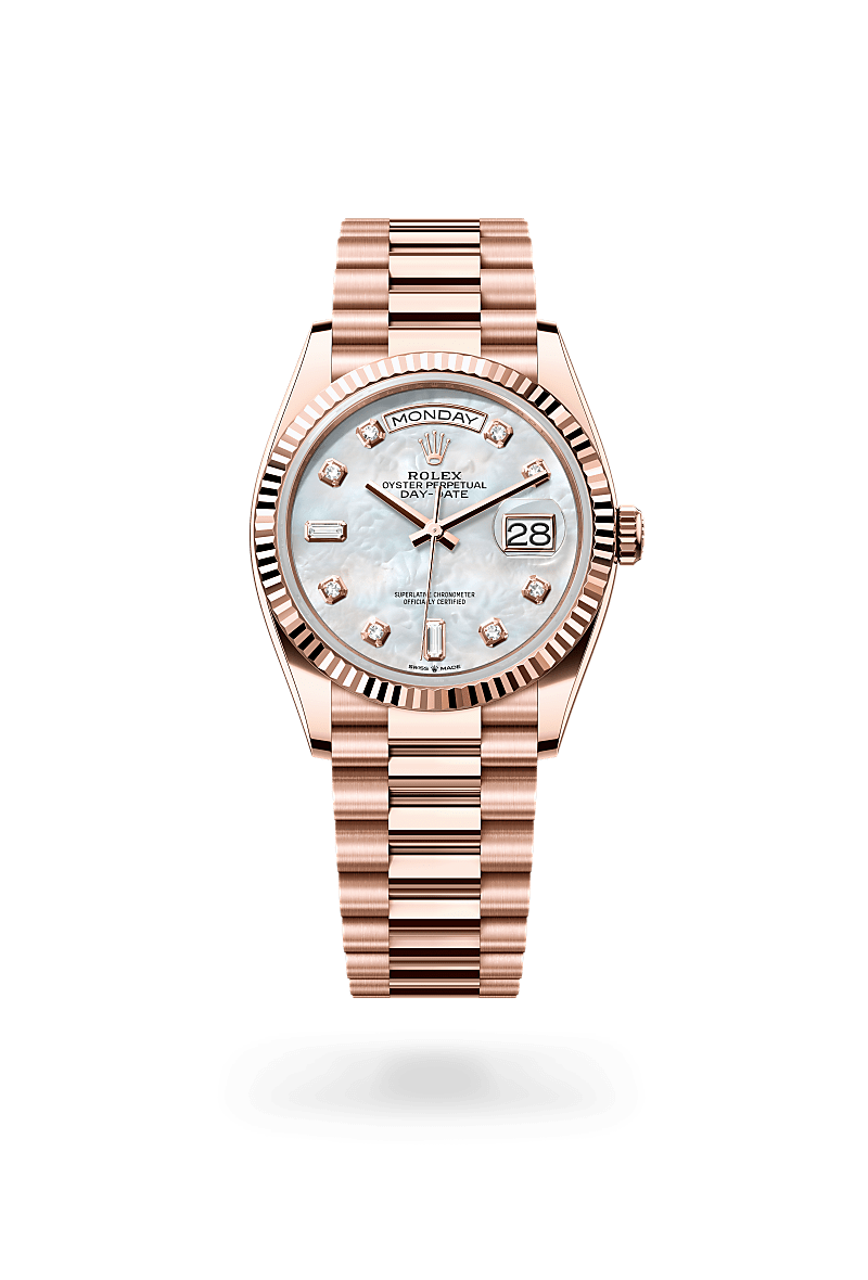 Rolex Day-Date 36 Herrenuhr (M128235-0029) Oyster, 36 mm, Everose-Gold