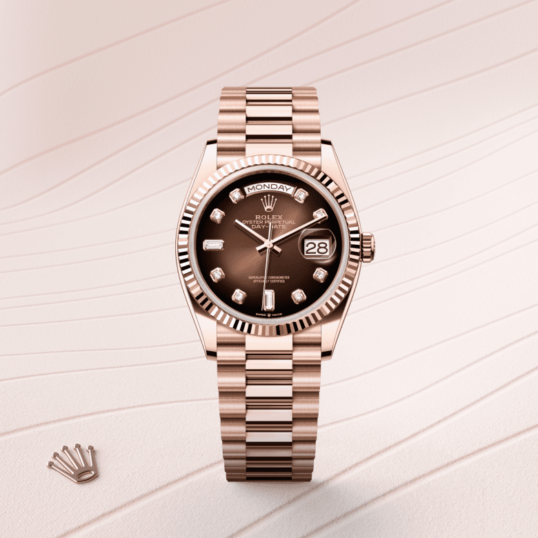 Rolex Day-Date 36 128235 Herrenuhr / Damenuhr Bild 2