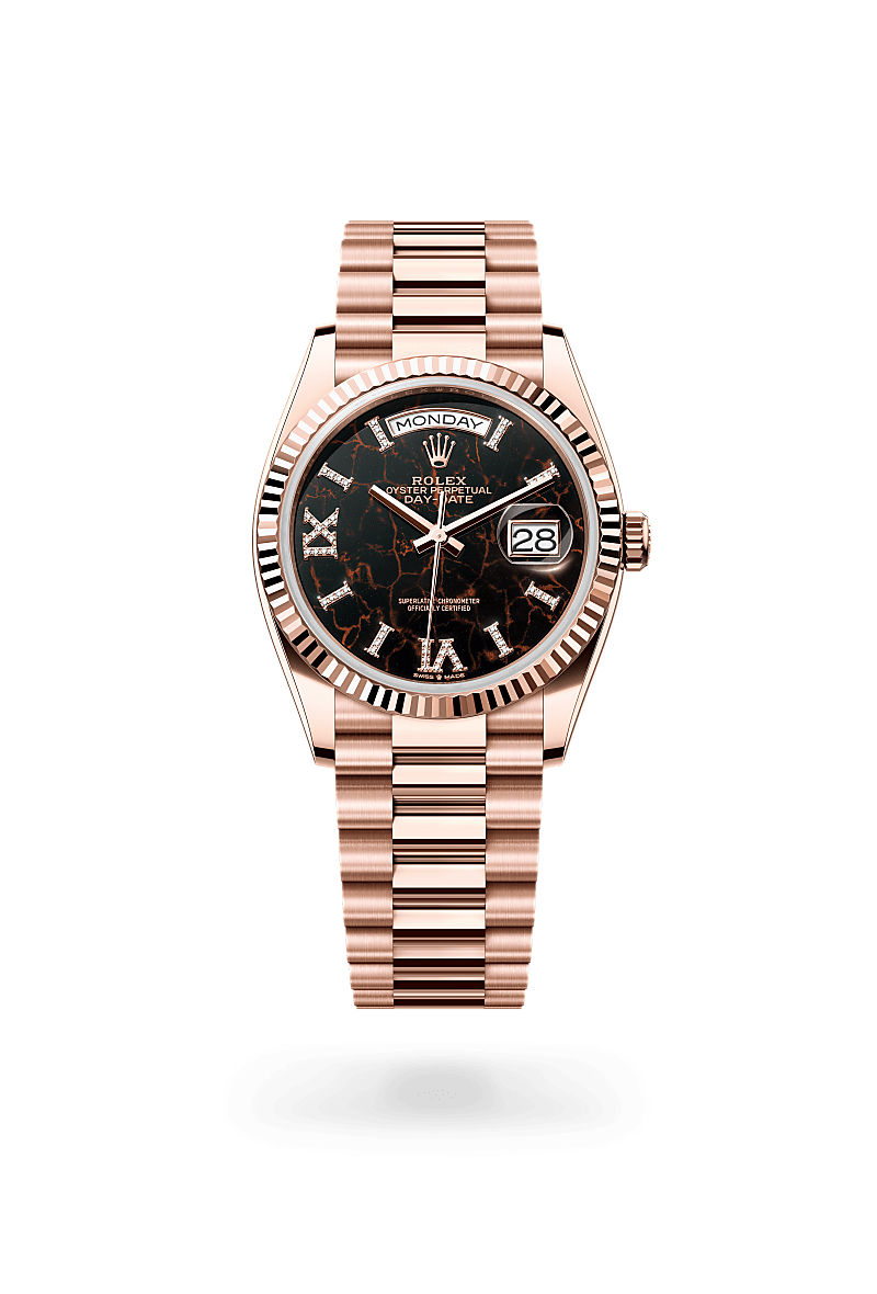 Rolex Day-Date 36 M128235-0041 Herrenuhr - Oyster, 36 mm, Everose-Gold 