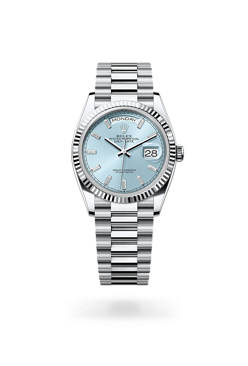 Rolex Day-Date 36 M128236-0009 Herrenuhr - Oyster, 36 mm, Platin 
