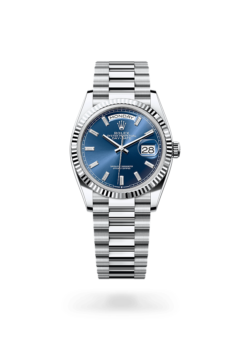 Rolex Day-Date 36 M128236-0023 Herrenuhr - Oyster, 36 mm, Platin 