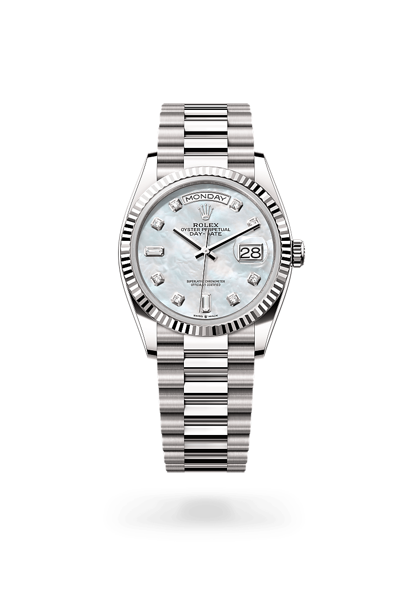 Rolex Day-Date 36 M128239-0007 Herrenuhr - Oyster, 36 mm, Weißgold 