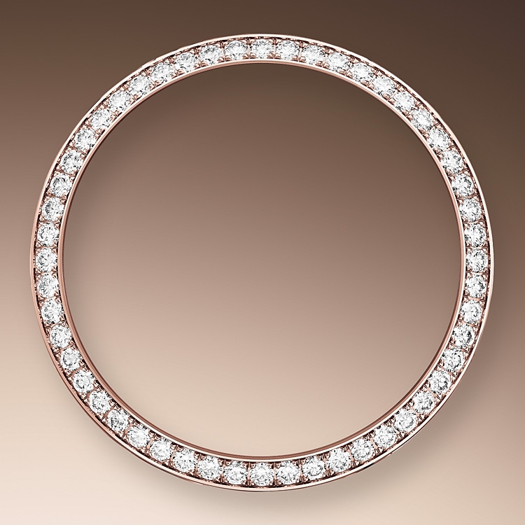 Diamantbesetzte Lünette