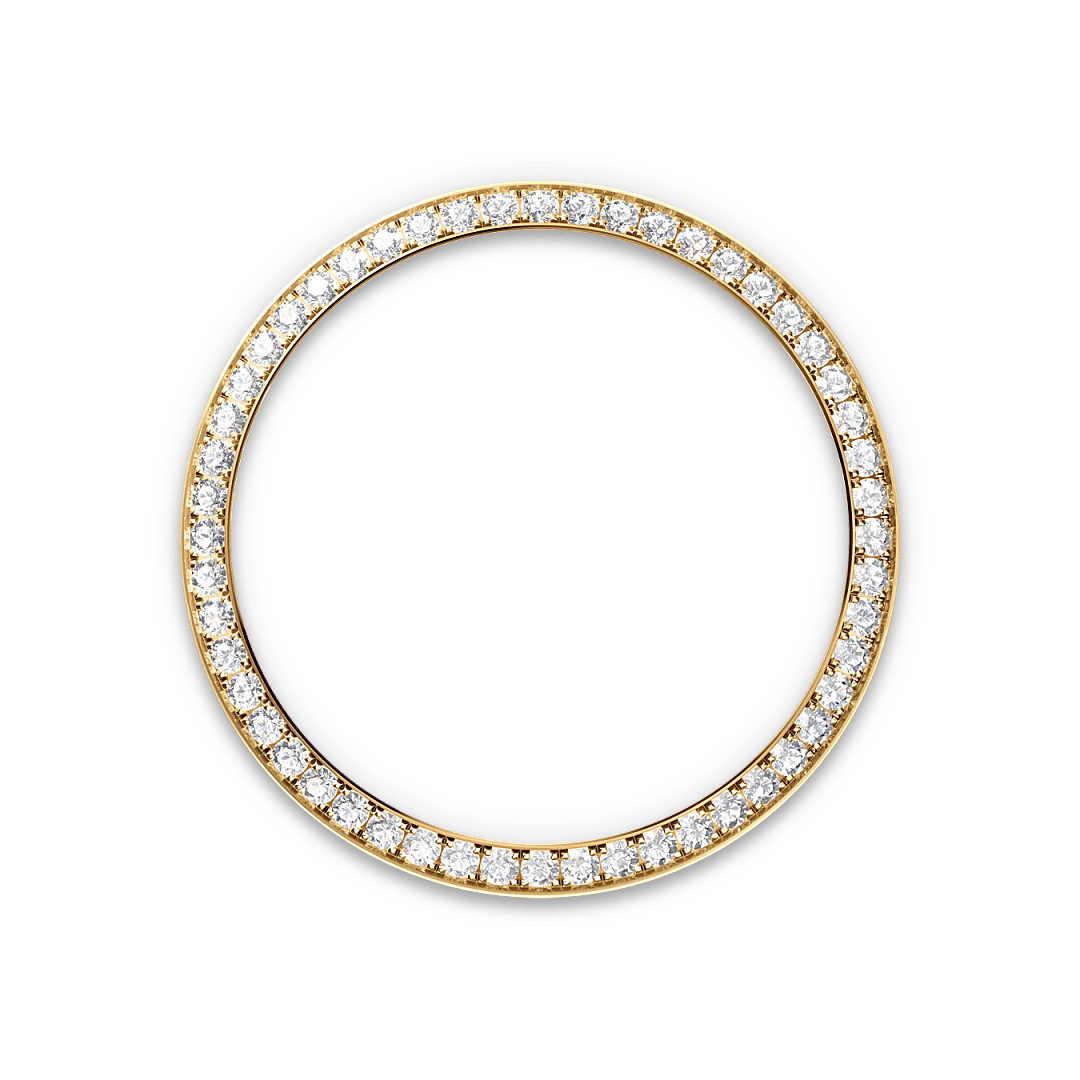 Diamantbesetzte Lünette