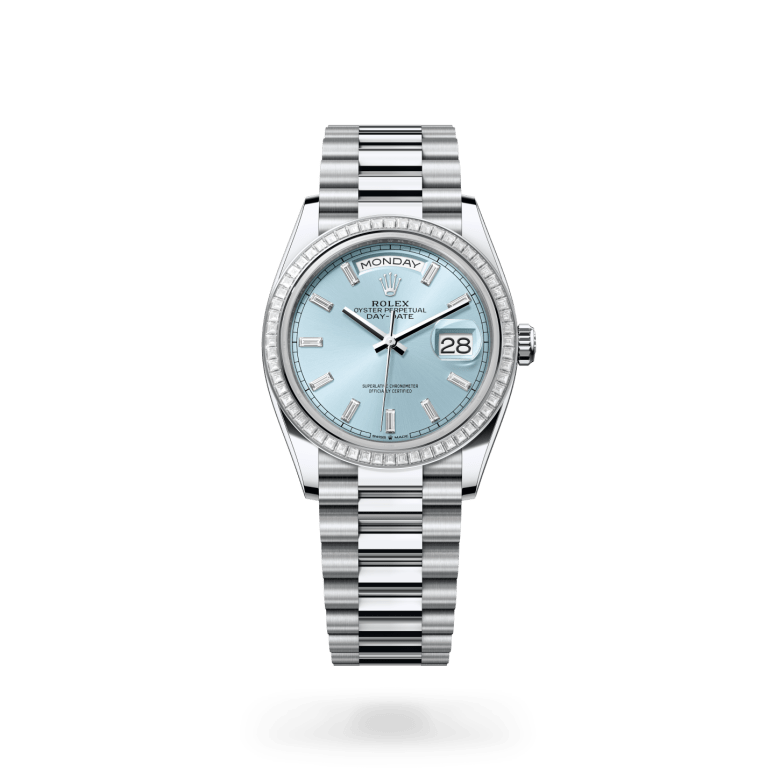 Rolex Day-Date 36 128396TBR Herrenuhr / Damenuhr Bild 1