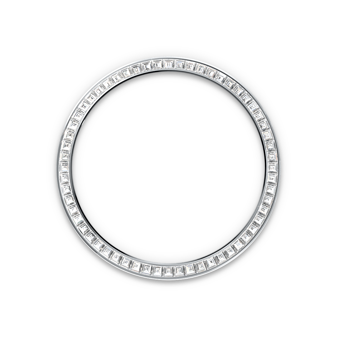 Diamantbesetzte Lünette