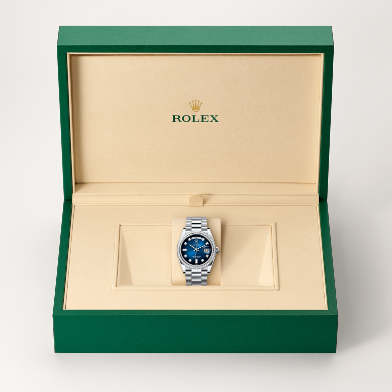 Rolex Day-Date 36 128396TBR Herrenuhr Bild 3